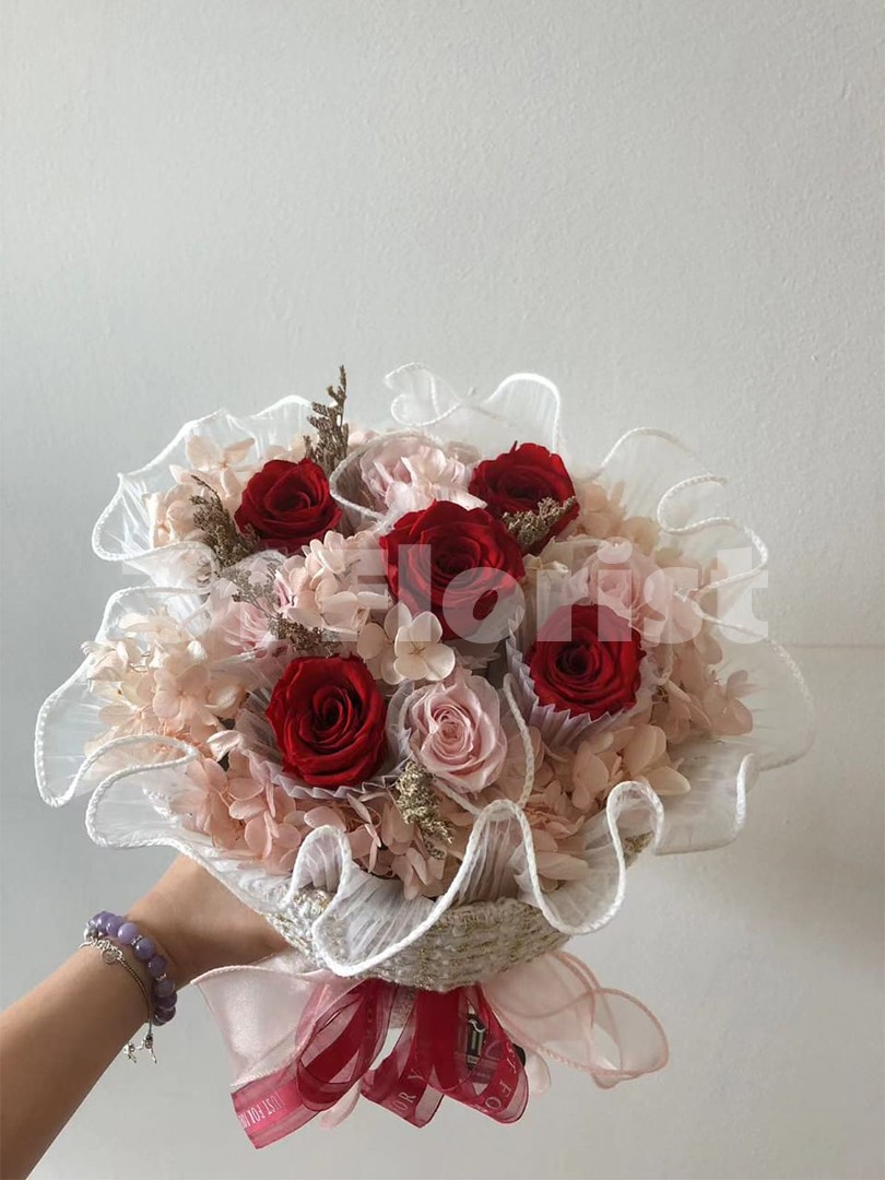 永生花小香风花束